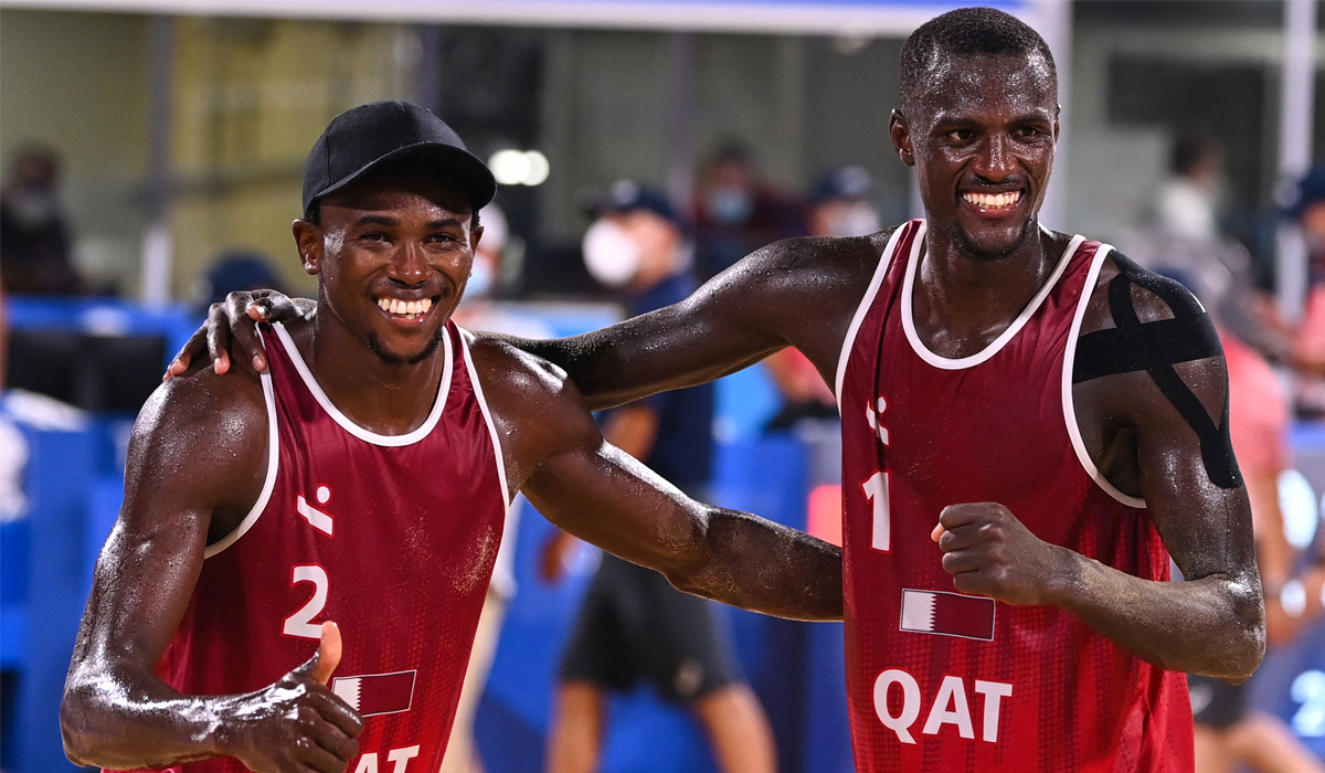 Qatar's Team Ranks Fifth in FIVB Men's Beach Volleyball World Ranking